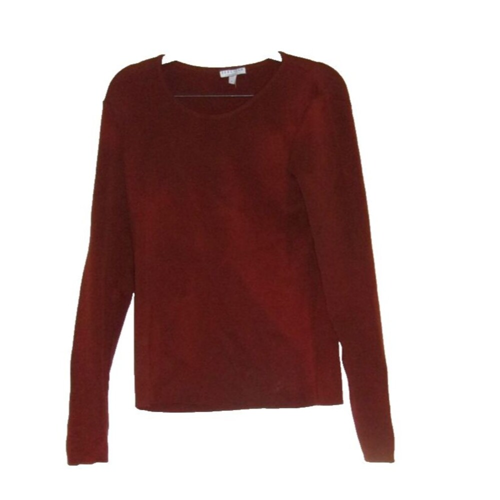 Peruvian Connection Russet Long Sleeve T-Shirt Size Medium Pima Cotton New